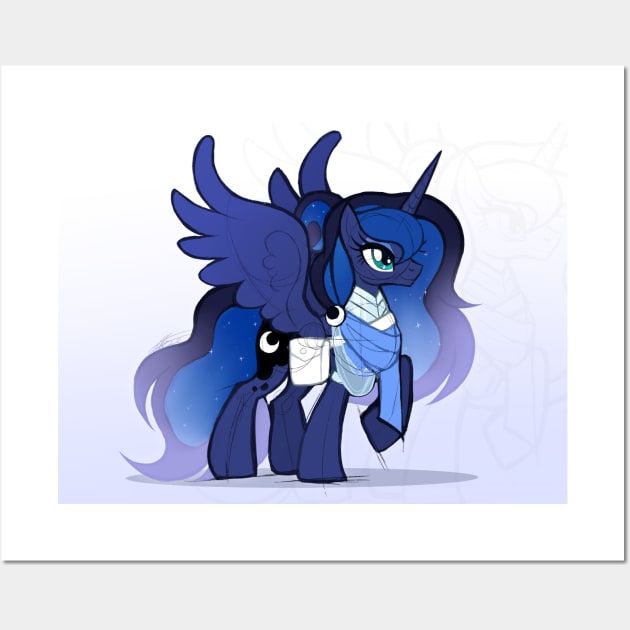 Retired Princess Luna Wall Art by Marie Oliver